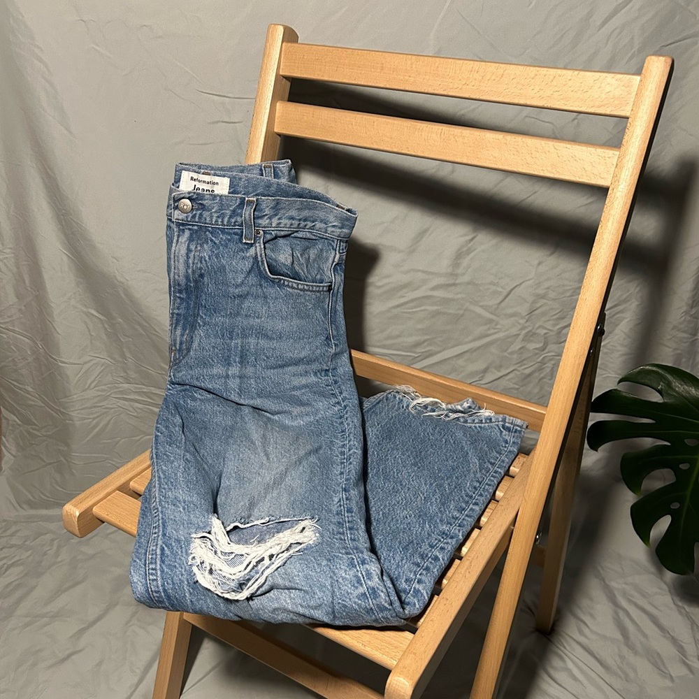 Reformation Zoe High Rise Loose Jeans
